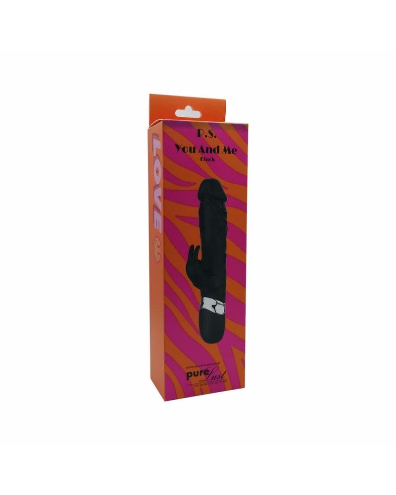 Pure Lust- Zurich – Rabbit Vibrator – Black Pure Lust- Zurich – Rabbit Vibrator – Black