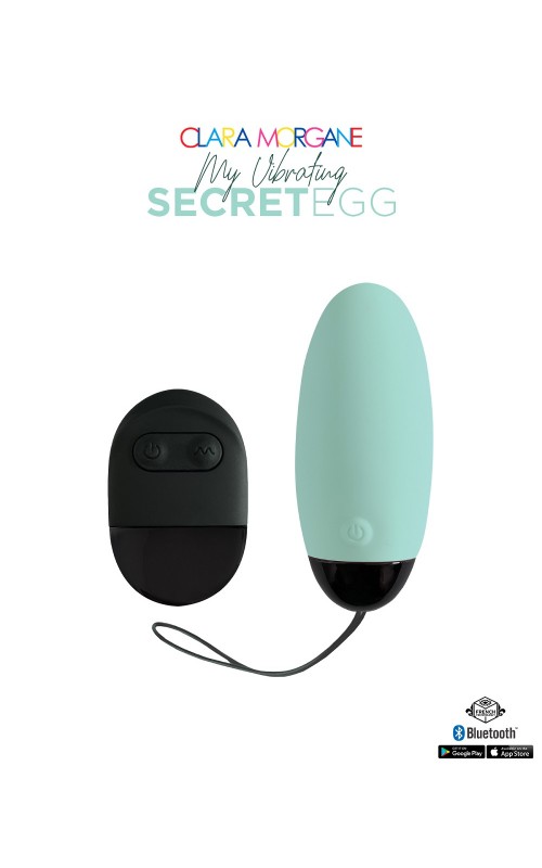 Clara Morgane My Vibrating Secret Egg Turquoise