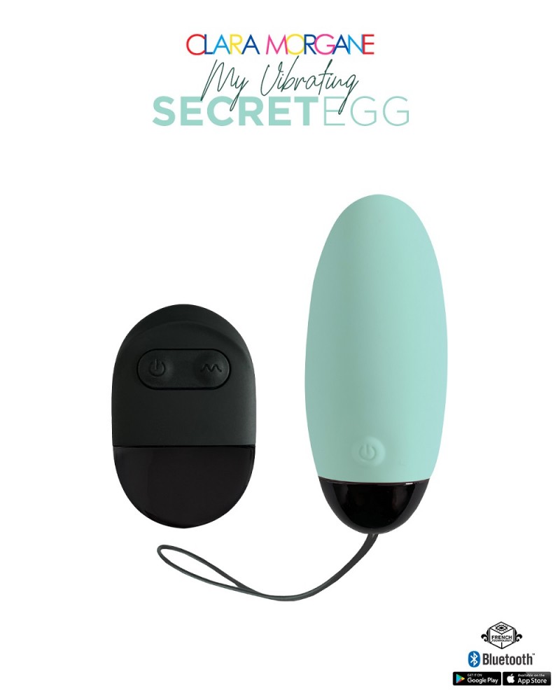 Clara Morgane My Vibrating Secret Egg Turquoise Clara Morgane My Vibrating Secret Egg Turquoise