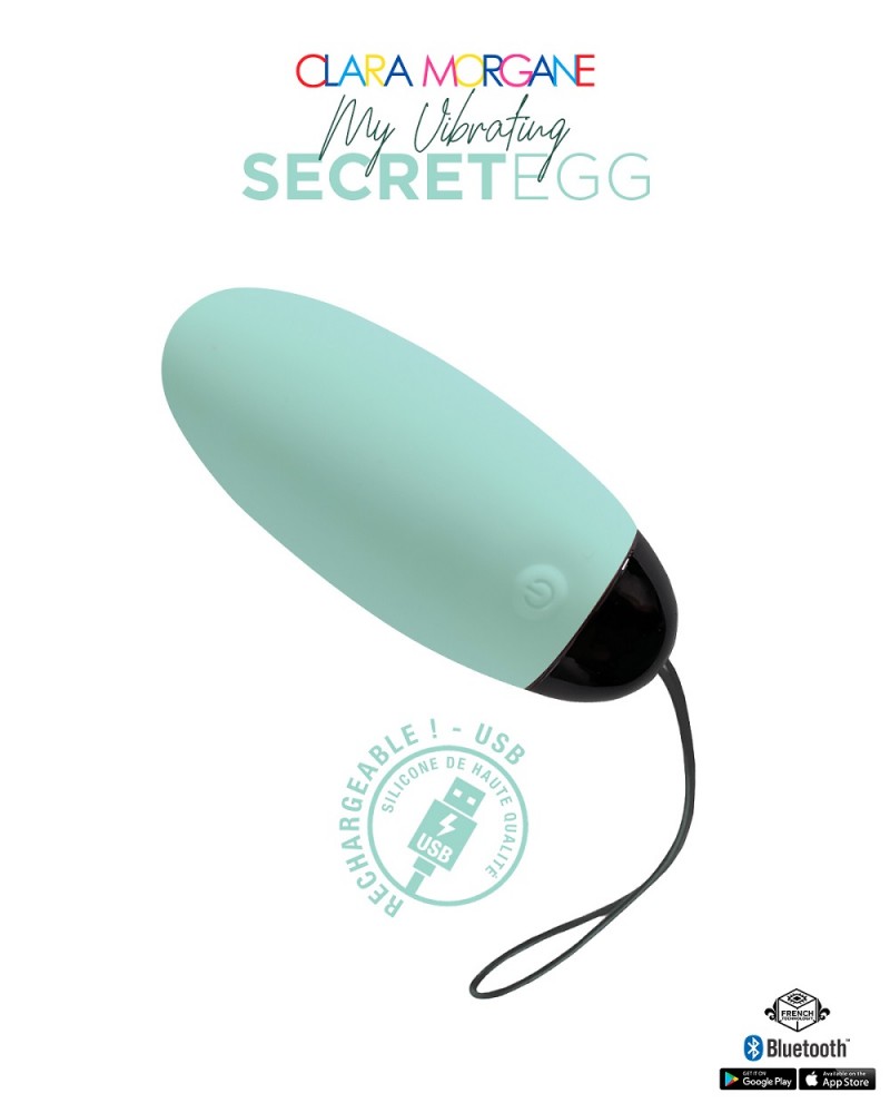 Clara Morgane My Vibrating Secret Egg Turquoise Clara Morgane My Vibrating Secret Egg Turquoise