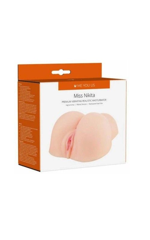 Miss Nikita Premium Vibrating Realistic Masturbator Flesh