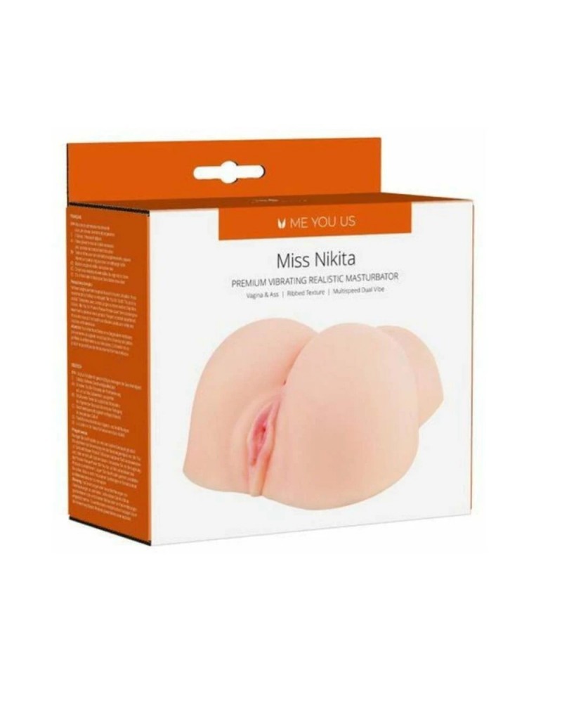 Miss Nikita Premium Vibrating Realistic Masturbator Flesh