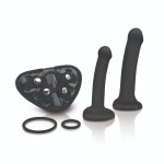 Strap on Harness Kit with 6 and 8inch Dildos