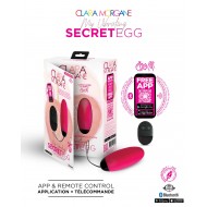 Clara Morgane My Vibrating Secret EGG Fushia Clara Morgane My Vibrating Secret EGG Fushia