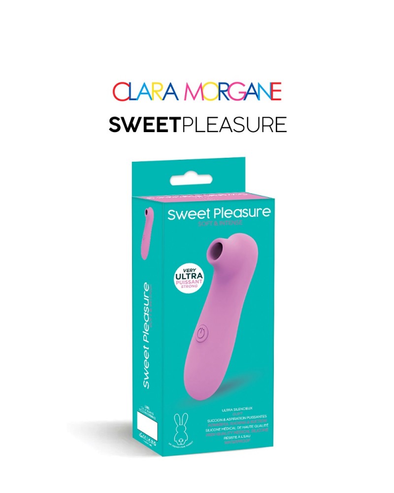 Clara Morgane Sweet Pleasure – Pink Clitoral Suction Stimulator Clara Morgane Sweet Pleasure – Pink Clitoral Suction Stimulator