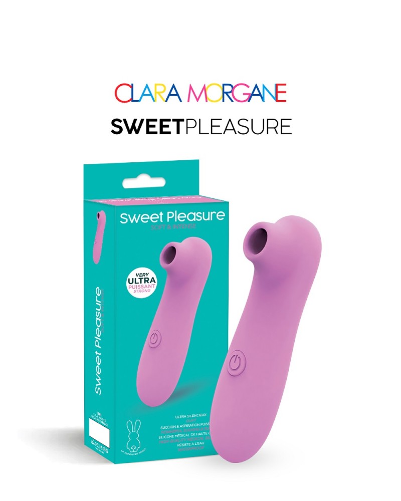 Clara Morgane Sweet Pleasure – Pink Clitoral Suction Stimulator Clara Morgane Sweet Pleasure – Pink Clitoral Suction Stimulator