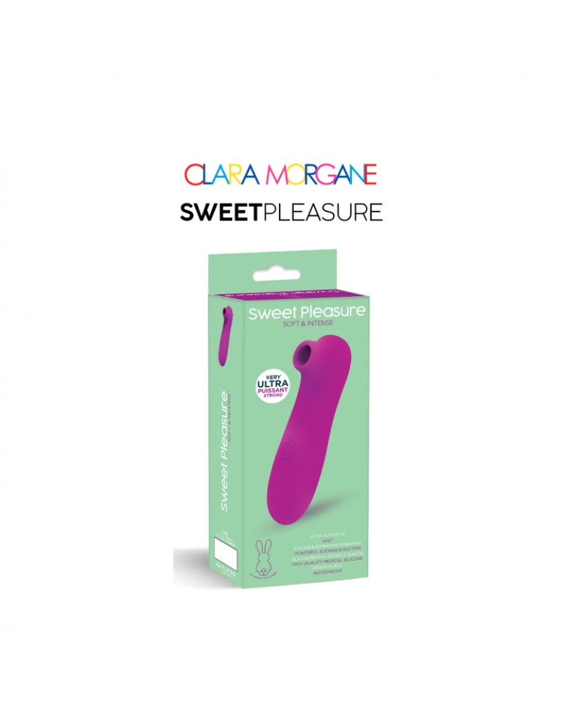 Clara Morgane Sweet Pleasure – Purple Clitoral Suction Stimulator Clara Morgane Sweet Pleasure – Purple Clitoral Suction Stimulator