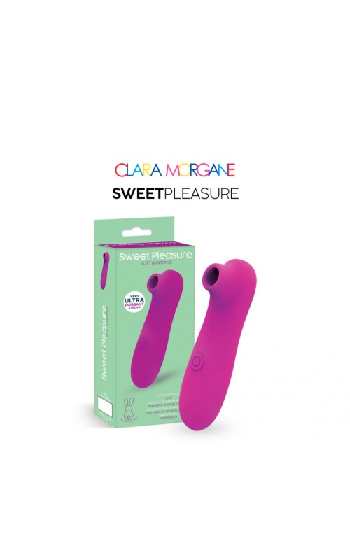 Clara Morgane Sweet Pleasure – Purple Clitoral Suction Stimulator