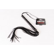Kinkster – Vegan Leather – Handmade – Flogger silver crystals
