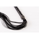 Kinkster – Vegan Leather – Handmade – Flogger silver crystals