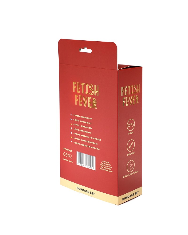 Bondage Set – 4 pieces – Black