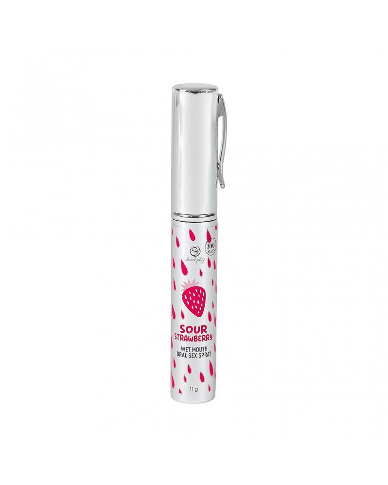 Secret Play- Sour strawberry wet mouth oral sex spray