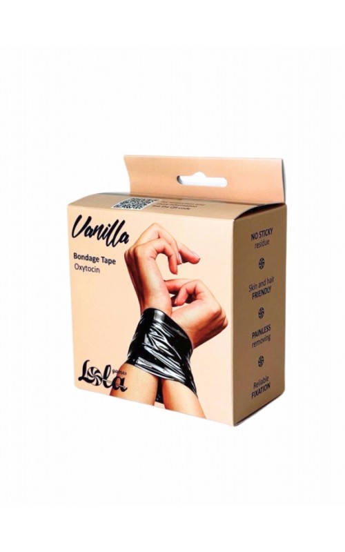 Lola Games- Bondage Tape Vanilla Oxytocin Black
