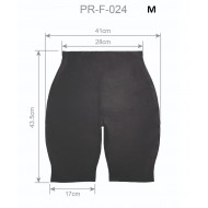 Prowler RED- Latex Shorts black