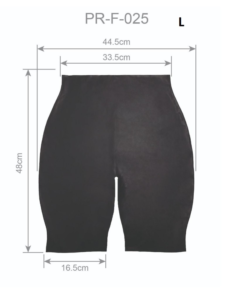 Prowler RED- Latex Shorts black