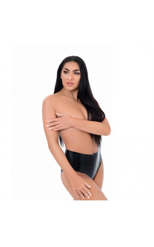 Me You Us Latex Crotchless Panties