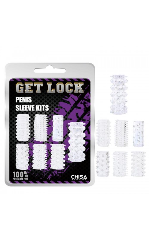 Penis Sleeve Kits-Clear	
