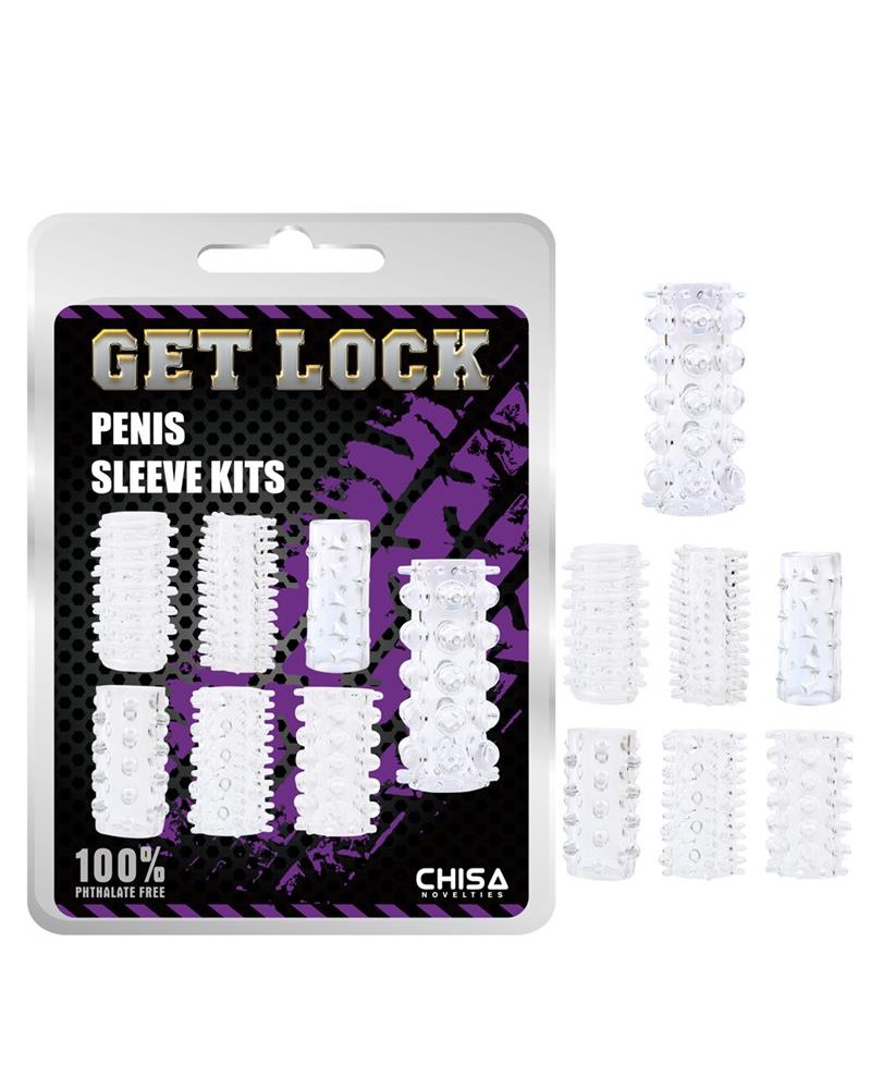 Penis Sleeve Kits-Clear	
