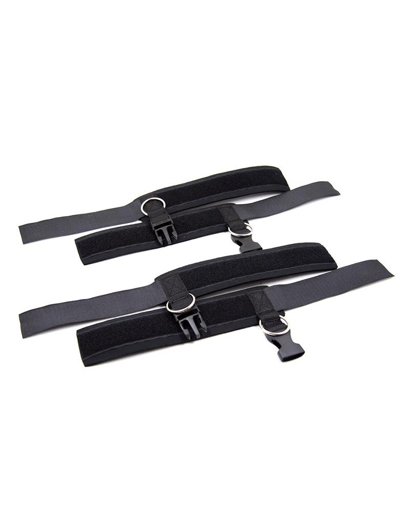 Neoprene Ankle Cuffs with Velcro Black	