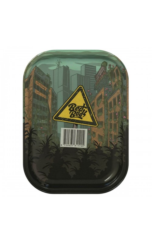 Best Buds RS11 Metal Rolling Tray Small 14x18cm Best Buds RS11 Metal Rolling Tray Small 14x18cm