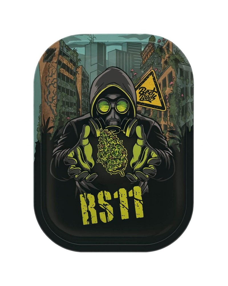 Best Buds RS11 Metal Rolling Tray Small 14x18cm Best Buds RS11 Metal Rolling Tray Small 14x18cm
