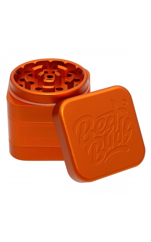 Best Buds The Cube Aluminium Grinder 4 Parts (50mm)