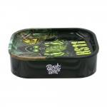 Best Buds Tin Box Rolling Tray with Storage RS11