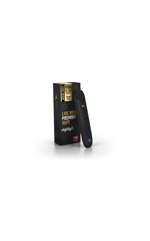 Eighty8 Super Jack Live Resin CBD Vape 0.5ml