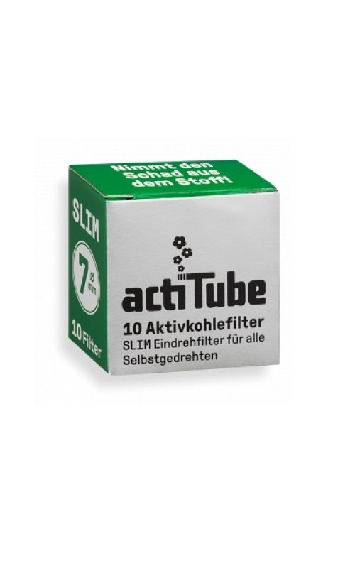 Actitube Active Carbon Slim Filters 7mm