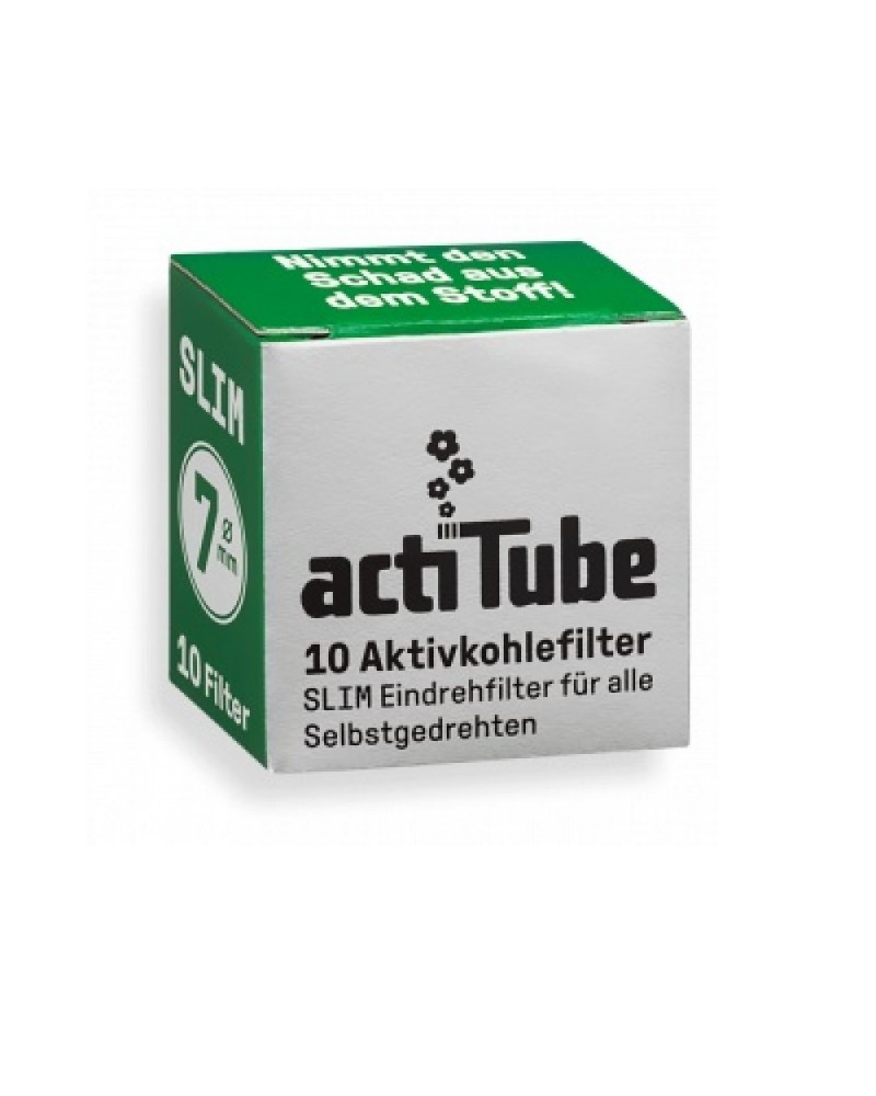 Actitube Active Carbon Slim Filters 7mm Actitube Active Carbon Slim Filters 7mm