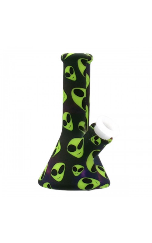 Urban Crew Silicone Mini Bong Alien