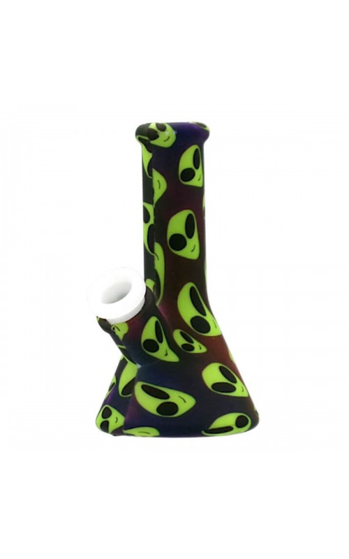 Urban Crew Silicone Mini Bong Alien