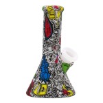 Urban Crew Silicone Mini Bong Doodle