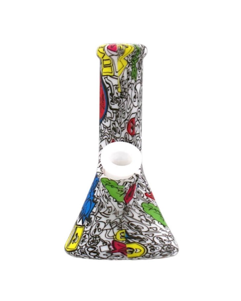 Urban Crew Silicone Mini Bong Doodle