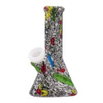 Urban Crew Silicone Mini Bong Doodle