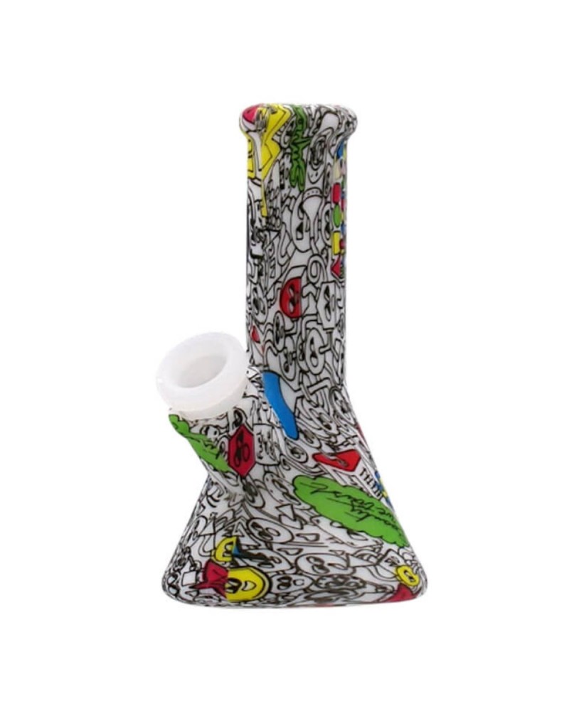 Urban Crew Silicone Mini Bong Doodle