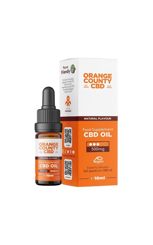 Orange County CBD Oil Natural 500mg