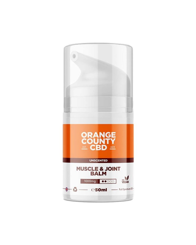 Orange County CBD Muscle & Joint Balm 1000mg Orange County CBD Muscle & Joint Balm 1000mg