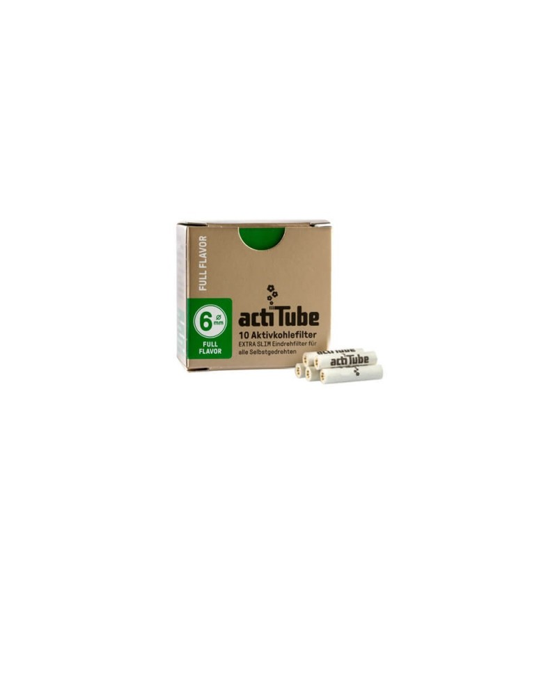 ActiTube Extra Slim Gold Filters (6mm)