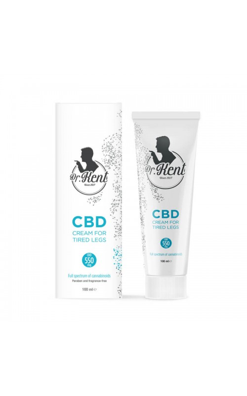 Dr. Kent Tired Legs CBD Cream 1100mg (100ml)