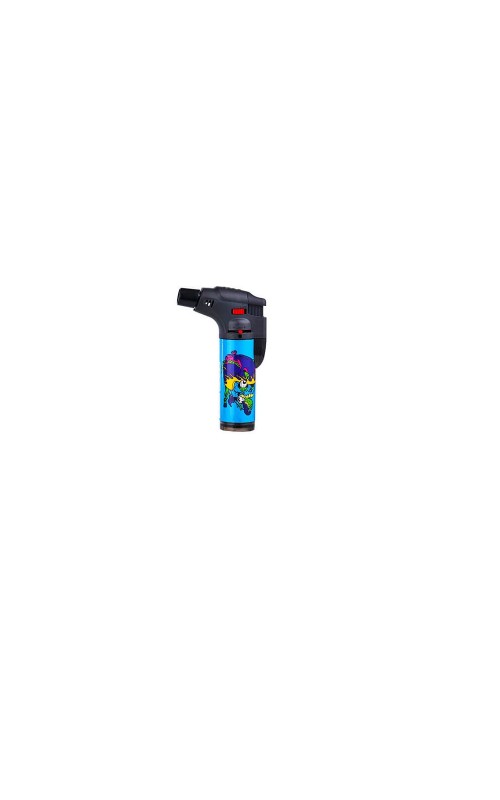 Prof Crazy Skulls Windproof Blue Flame Lighter - Blue Prof Crazy Skulls Windproof Blue Flame Lighter - Blue