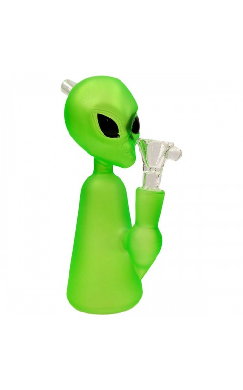 Alien Figure Bong Thick Glass 17cm