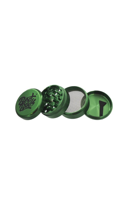 Best Buds Compact Ultra-Light Aluminium Grinder 4 Parts – 50mm- Green Best Buds Compact Ultra-Light Aluminium Grinder 4 Parts – 50mm- Green