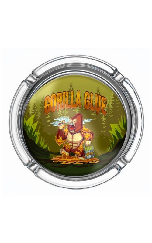 Best Buds Large Glass Ashtray Gorilla Glue
