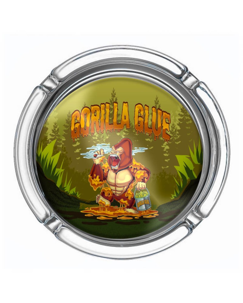 Best Buds Large Glass Ashtray Gorilla Glue