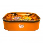 Best Buds Tin Box Rolling Tray with Storage Sunset Sherbet