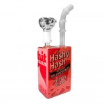 Hashy Hash Juice Glass Bong 19cm Hashy Hash Juice Glass Bong 19cm