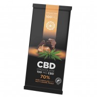 HaZe Cannabis Chocolate 70% Dark Salty Caramel 100mg CBD