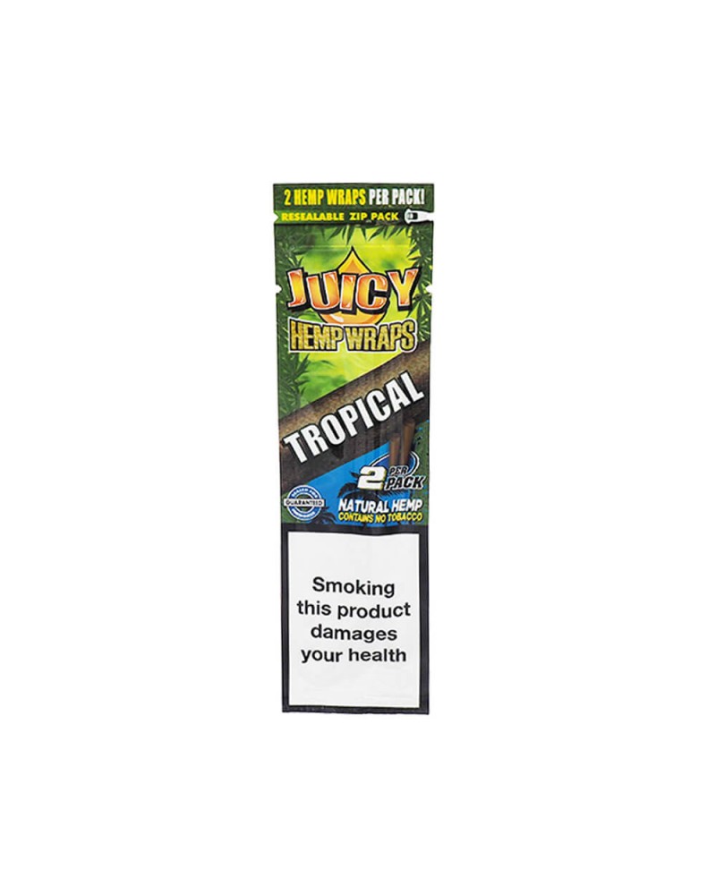 Juicy Jay’s Hemp Wraps Blunt Tropical 2pcs Juicy Jay’s Hemp Wraps Blunt Tropical 2pcs