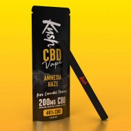 Kush CBD Vape 200mg CBD Disposable Pen Amnesia Haze